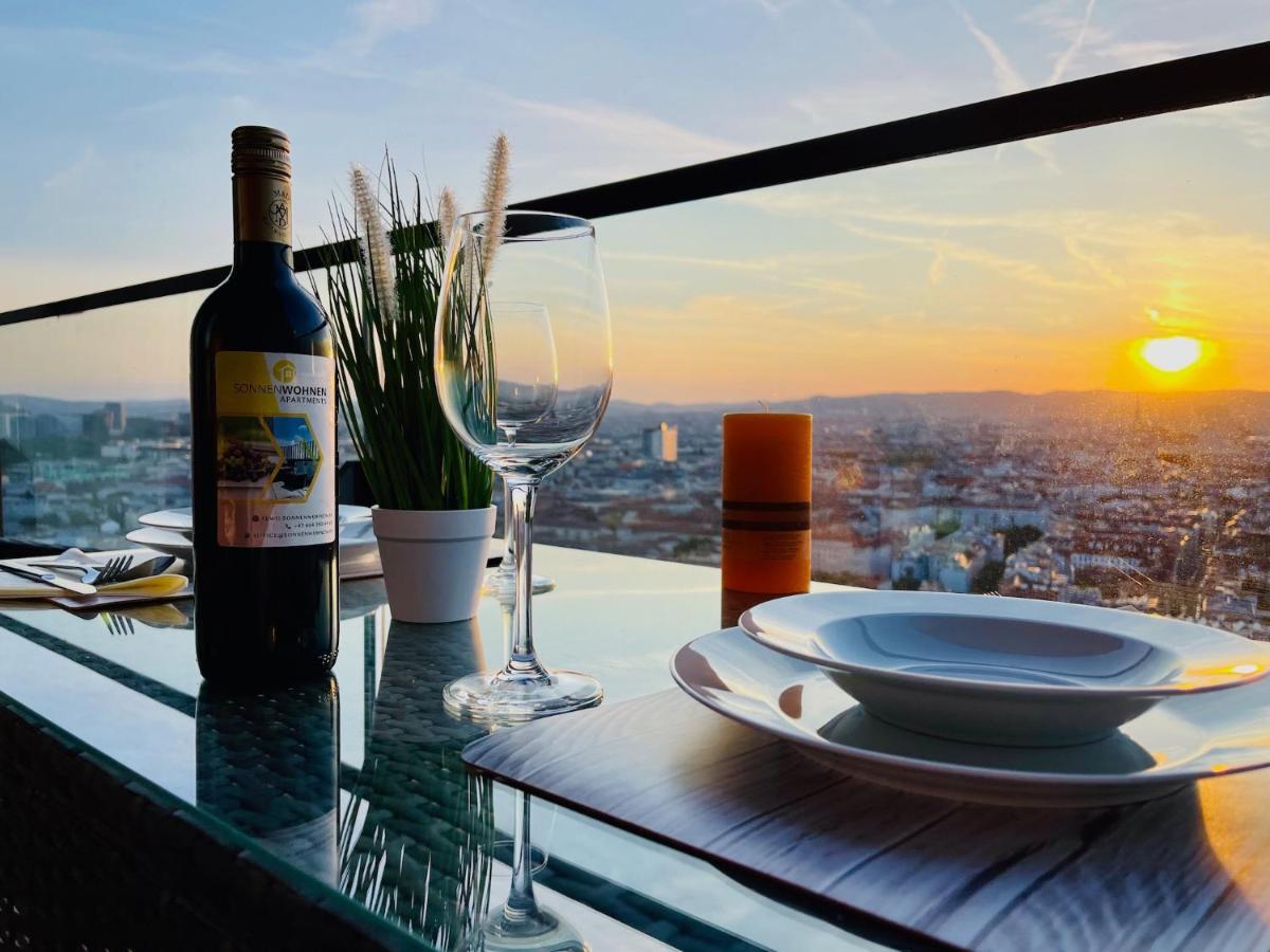 Triiiple Level 31 - Sonnenwohnen Apartment Mit Fantastischem Ausblick Und Parkplatz Wien Eksteriør bilde