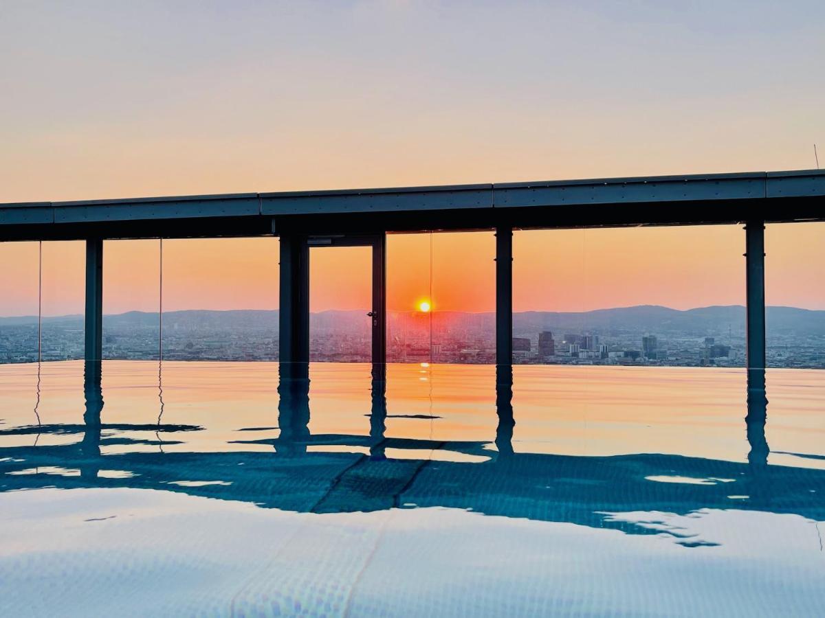 Triiiple Level 31 - Sonnenwohnen Apartment Mit Fantastischem Ausblick Und Parkplatz Wien Eksteriør bilde