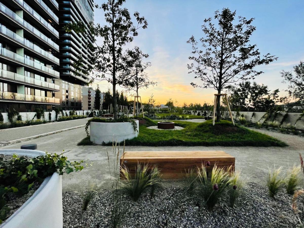 Triiiple Level 31 - Sonnenwohnen Apartment Mit Fantastischem Ausblick Und Parkplatz Wien Eksteriør bilde
